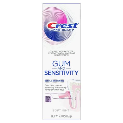 Crest Pro Health Gum And Sensitivity Sensitive Toothpaste Gentle