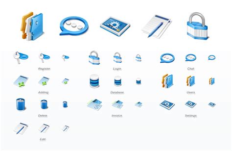 Application Icon Set 85609 Free Icons Library