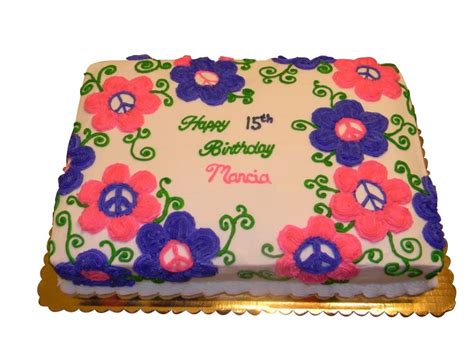 Happy 15th Birthday Cake