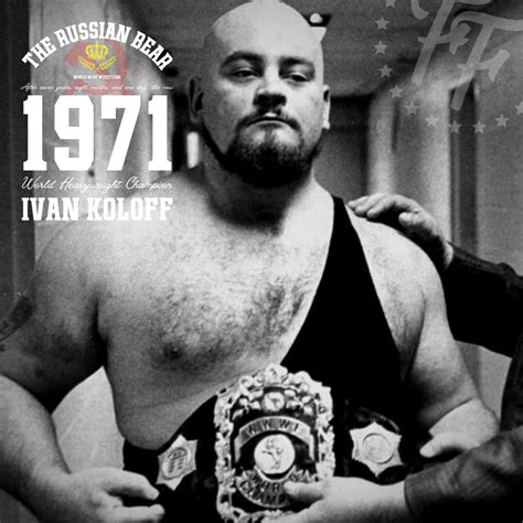 Download Canadian Wrestler Ivan Koloff The Russian Bear Heavy Weight
