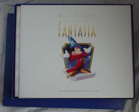 Walt Disney S Masterpiece Fantasia Deluxe Commemorative Edition Box
