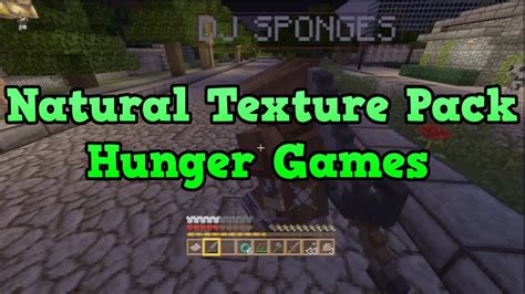 Minecraft Xbox 360 Natural Texture Pack Hunger Games Youtube