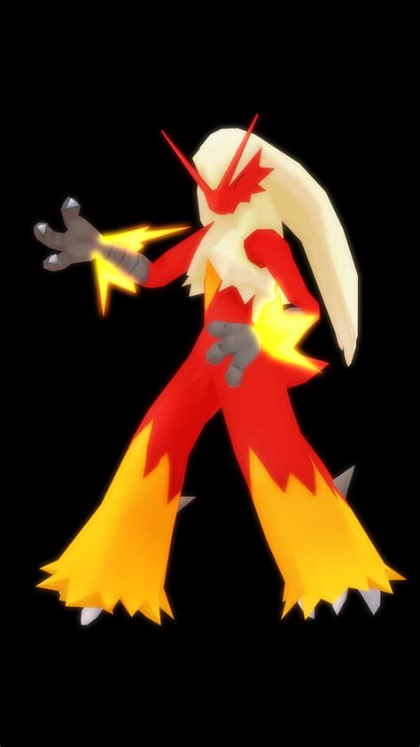 Mmd Blaziken Model Edit Dl By Celestcsilvari On Deviantart