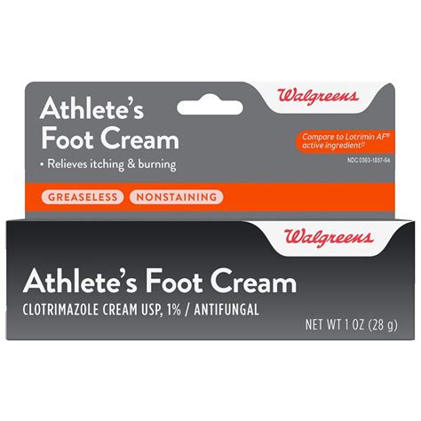 Walgreens Clotrimazole 1 Athletes Foot Cream Walgreens