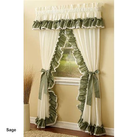 25 Best Collection Of Ruffle Diamond Curtain Panel Pairs Curtain Ideas