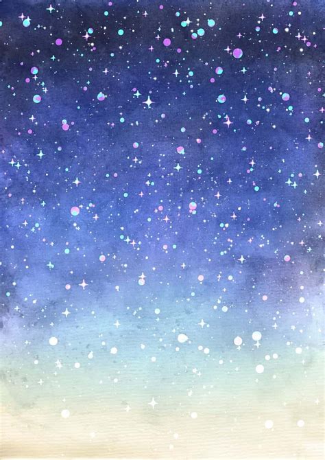 20 Beautiful Watercolor Night Sky Painting Ideas And Inspiration