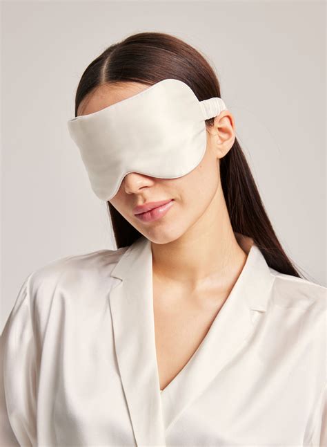 Silk Eye Mask Wear For More Restful Sleep Silk Maison