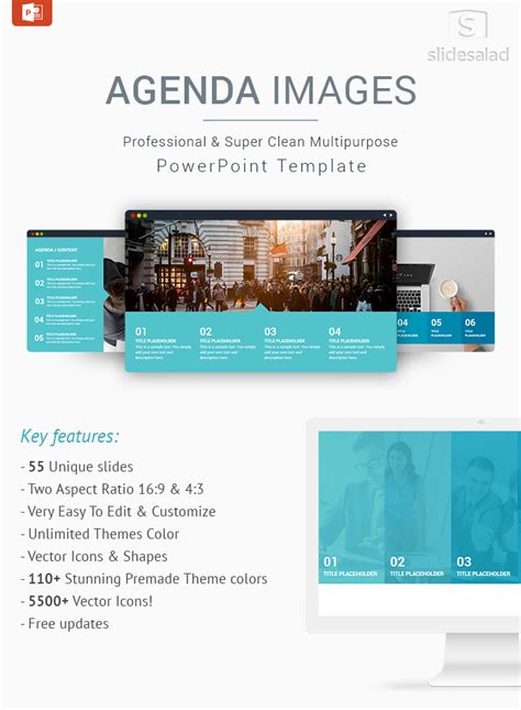 Best Business Agenda Images Powerpoint Template Designs
