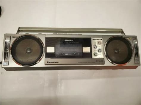 VINTAGE PANASONIC RX F4 Ambience Boombox AM FM Radio Cassette Player