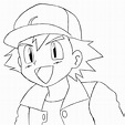 How To Draw Ash Ketchum - Draw Central
