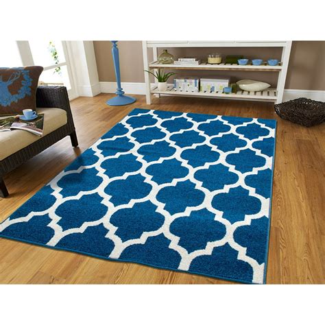 Luxury Moroccan Trellis Area Rugs On Clearance 5x7 Blue Area Rugs For