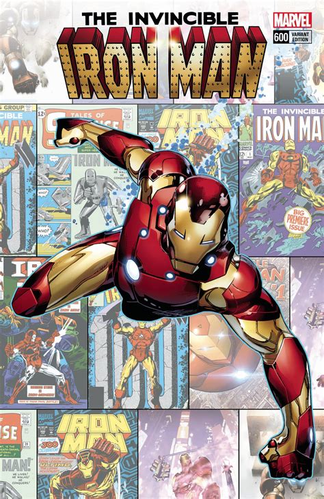 Invincible Iron Man 600 Coipel Variant Cover 1 In 25 Copies