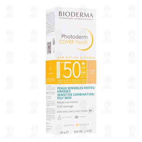 Protector Solar Bioderma Photoderm Cover Touch Mineral Fps Tono