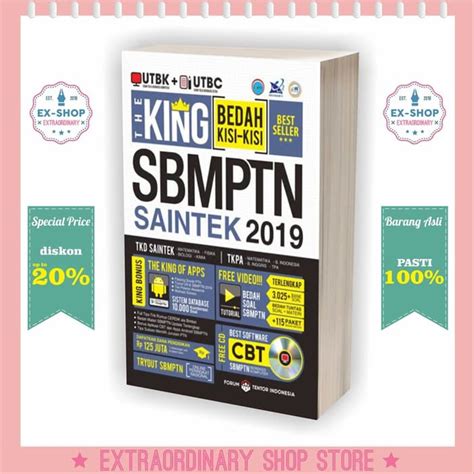 The king strategi sukses latihan sbmptn saintek. Jual THE KING SBMPTN SAINTEK 2019 CD di lapak Aburame ...