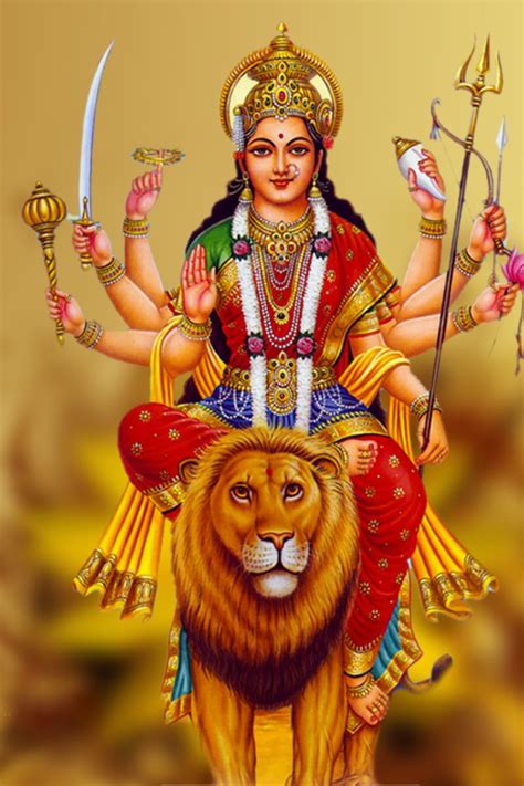 Ugadi Pooja Maa Durga Image Durga Images Happy Navratri Images