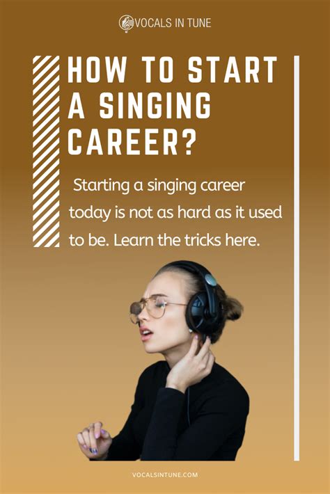 How To Start A Singing Career Singing Career Learn Singing Singing