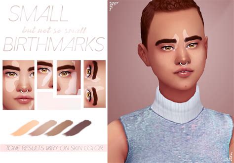 Birthmarks Sims 4 Custom Content Sims 4 Sims 4 Mm