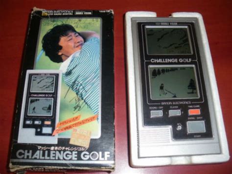 Challenge Golf Bandai Unknown Retro Handheld Games