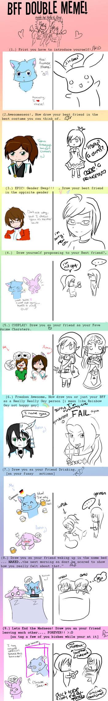 bff double meme by xamuchara10x on deviantart