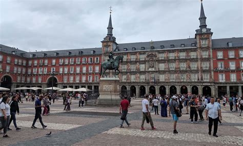 Plaza Mayor Represents A Piece Of Spanish Culture For Madrid The