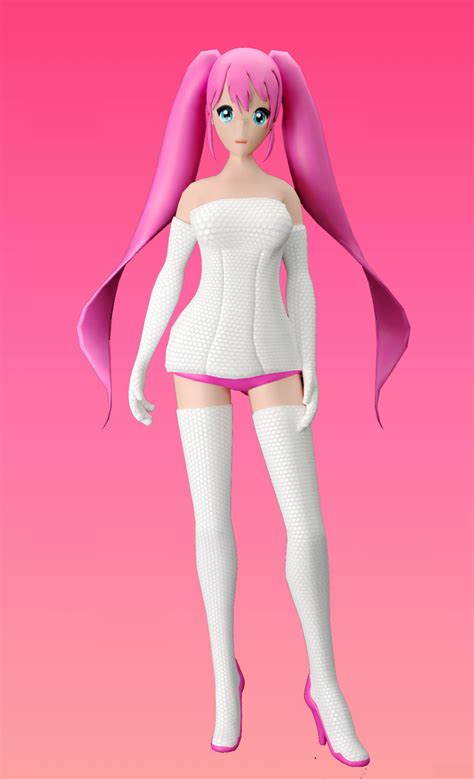 3d Anime Girl Character Turbosquid 1609066