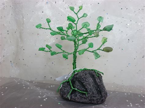 Beach Glass Tree Of Life Glass Vase Glass Tree Of Life