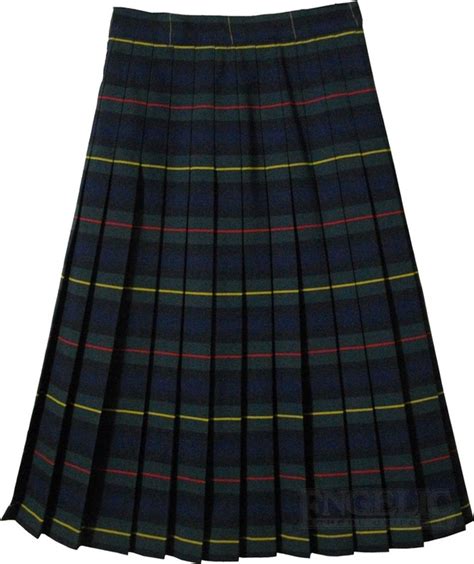 Girls School Uniform Junior Pleated Plaid Skirt Engelic Uniforms