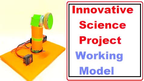 Innovative Science Project Working Model Inspire Award Project For