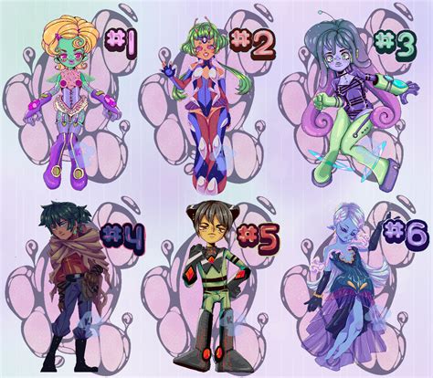 Adoptables Batch No01 Galaxy Babies Open By Kinoko Kids On Deviantart