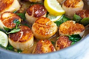 SEARED SCALLOPS WITH GARLIC BASIL BUTTER | Aquaculture Association of ...