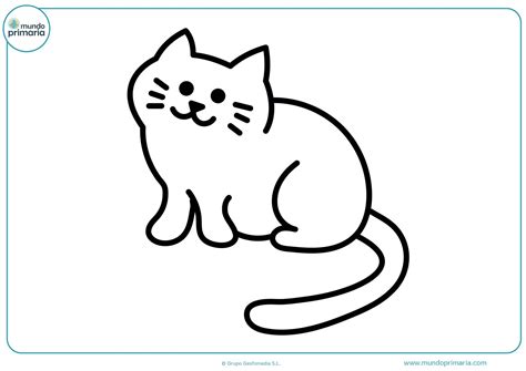 Dibujos De Gatos Para Imprimir Y Colorear Mundo Primaria Fictional
