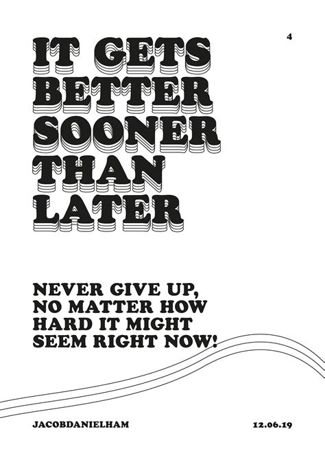 It Gets Better Poster Collection Volume 1 On Behance