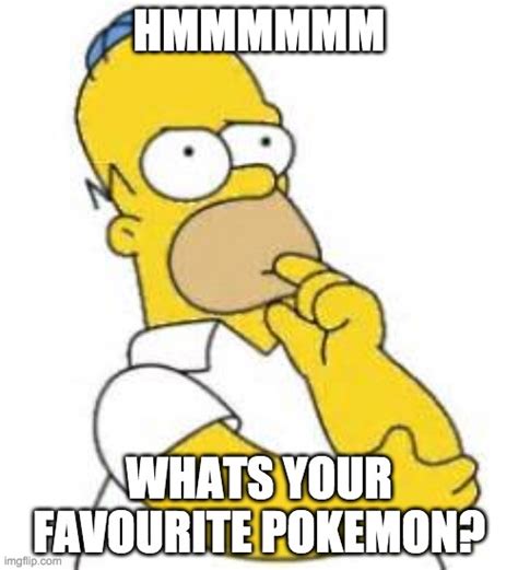 Whos Your Favourite Pokemons Write Down In The Comment Section D