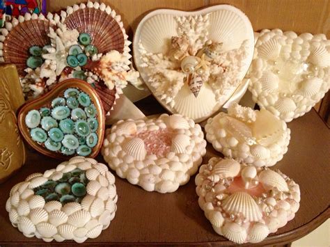Valentine Shell Hearts Seashell Art Valentine Stuffed Mushrooms