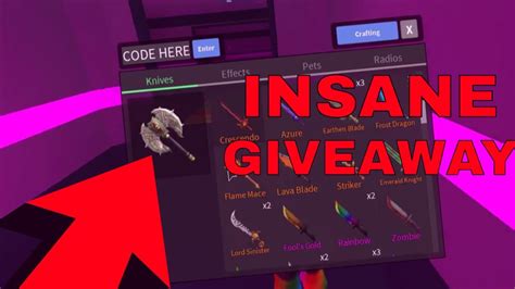 Best Giveaway Yet Possessed Axe Giveaway Closed Now Roblox