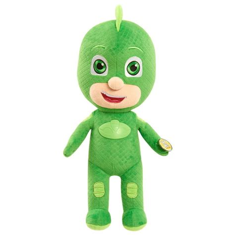 Pj Masks Sing And Talk Gekko Plush Plush Simple Feature Ages 3 Up By