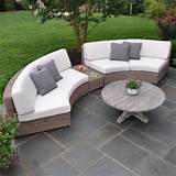 Images of Semi Circle Patio Table