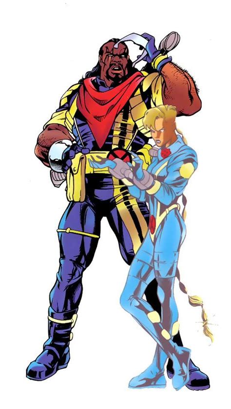 Bishop And Shard By Carlos Pacheco Black Comics Marvel Superheroes