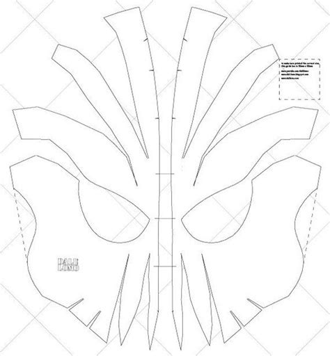 A4 And Letter Size Ready To Print Lens For Cosplay Pdf Template 2018 New