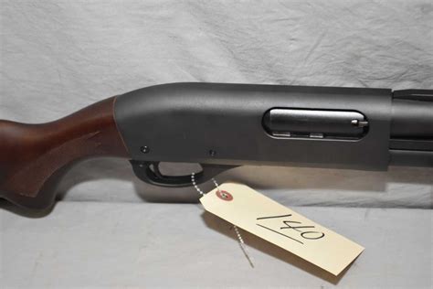 remington model 870 12 ga 3 1 2 super mag pump action shotgun w 28 vent rib bbl with screw in ch