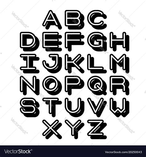 Outline Images Of Alphabets With Pictures Photos Alphabet Collections