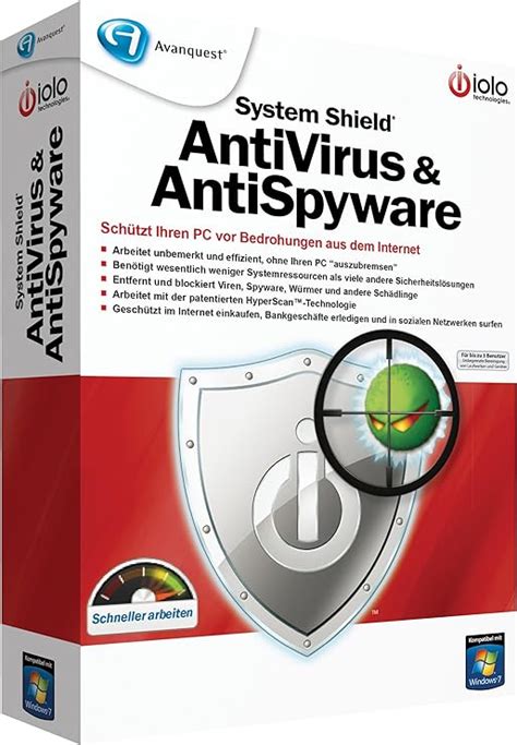 System Shield Antivirus And Antispyware Amazonde Software
