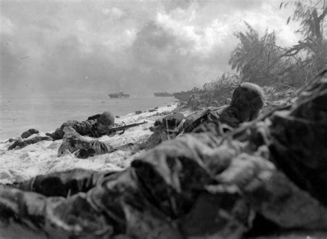 The 2nd And 4th Marine Division 1st Hours On Saipan Beachheads 15 June