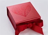Wholesale Small Luxury Red Gift Boxes for Jewelry Packaging - FoldaBox USA
