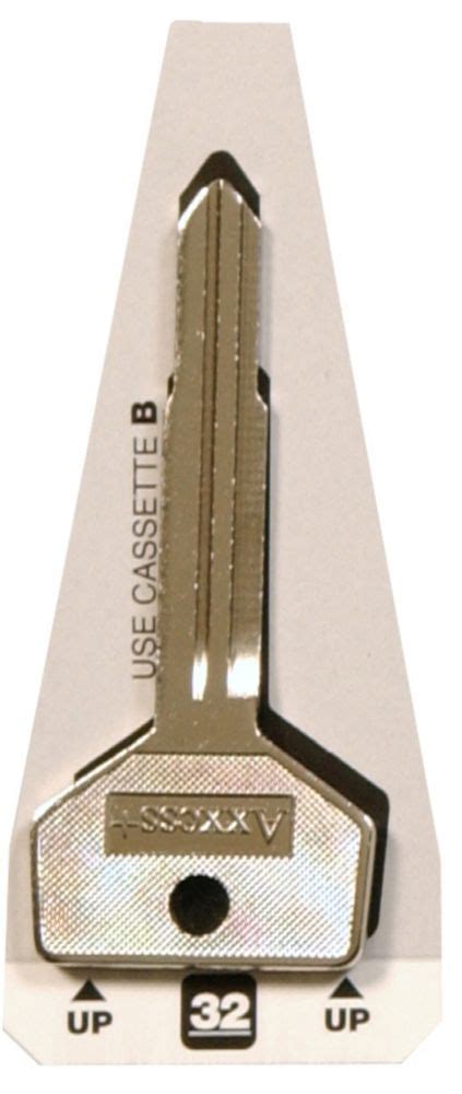 The Hillman Group 32 Axxess Key Toyota Double Sided Key The Home