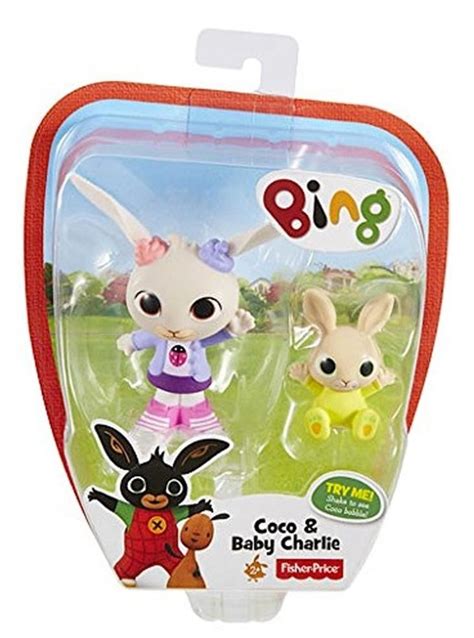 Buy Bing Bunny Wobbly Friends Coco And Baby Charlie At Mighty Ape Australia