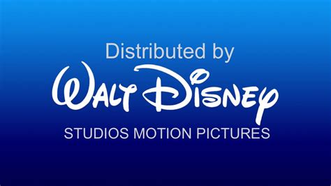 Distributed By Walt Disney Studios Motion Pictures Logo Youtube