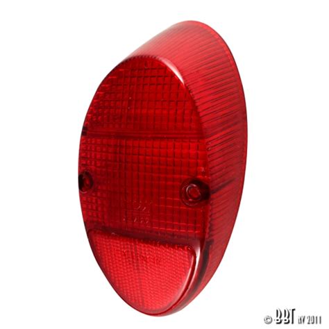 Us Spec Beetle Tail Light Lens 1962 67 All Red Lens Cool Air Vw