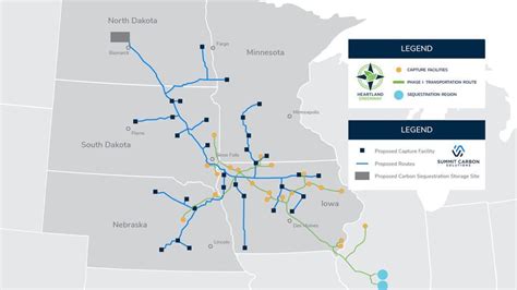 A Look At Both The Summit Carbon Solutions And Navigator Co2 Pipeline