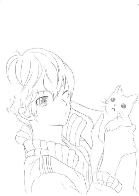 Anime Boy Cat By Vocaloid13a On Deviantart